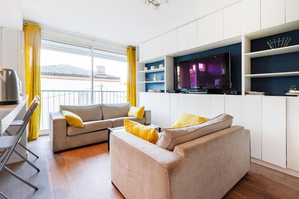 Double Appartement, Saint Michel, Parking, Wifi تولوز المظهر الخارجي الصورة