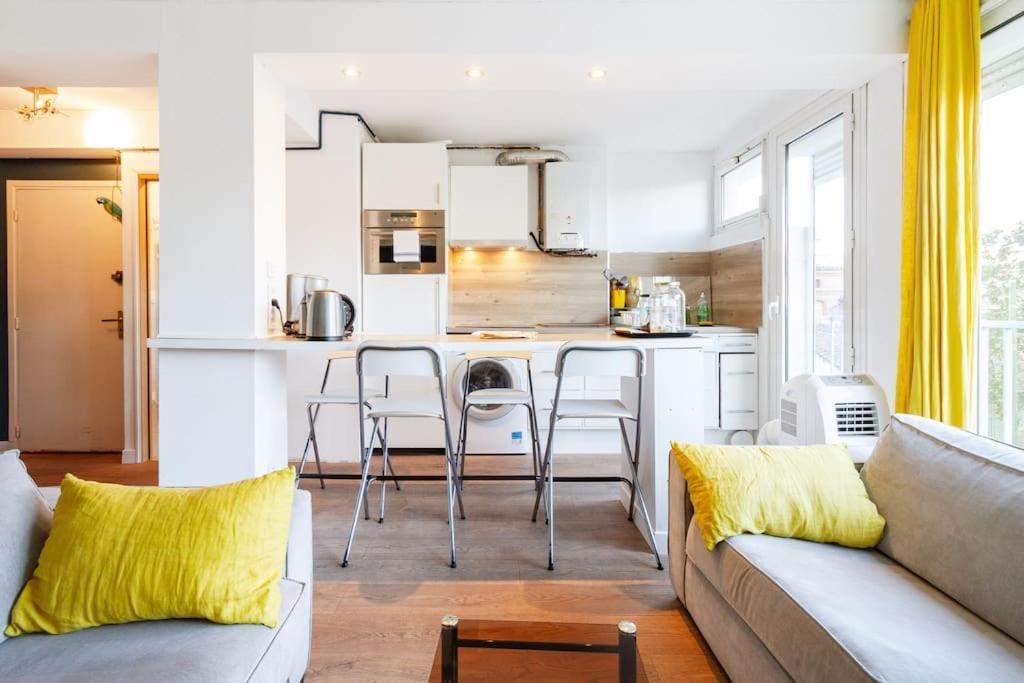 Double Appartement, Saint Michel, Parking, Wifi تولوز المظهر الخارجي الصورة
